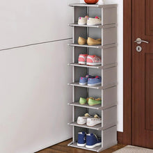 Load image into Gallery viewer, Simple Dustproof Shoe Rack Corner Vertical Space-saving Hallway Entryway Shoe Organizer Closet Furniture Modular Shoe Cabinet
